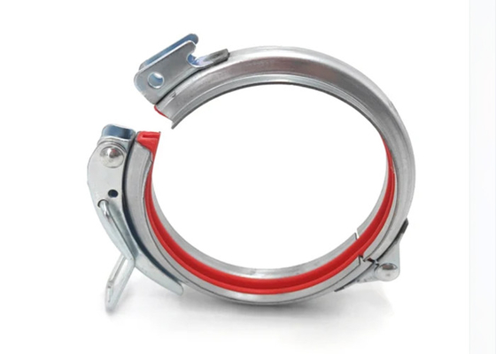 150mm Ductwork Flange Pipe Quick Release Clamp For Dust Extraction System