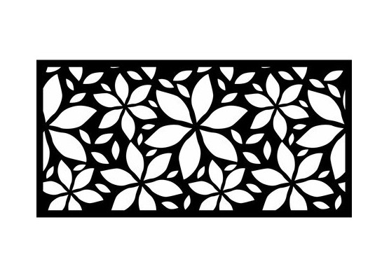 15mm Laser Cut Metal Fence Panels Radiation Proof