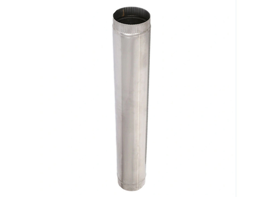 8&quot; Single Wall Stainless Steel Stove Flue Pipe 1000 Mm