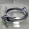 Double Bolt Heavy Duty Pipe Clamps Duct Clamp For Flange System Thickness 2.0mm