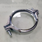 U Shape Quick Release Pipe Clamp Galvanized Steel Duct Clamp 2.0mm Thickness
