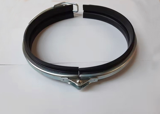 Galvanized Steel 200mm Quick Release Duct Clamps V Band U Band