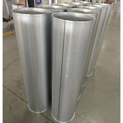 Dust Extraction System Ductwork Straight Duct Tube Round Duct Flange Pipe With Flanged Edge