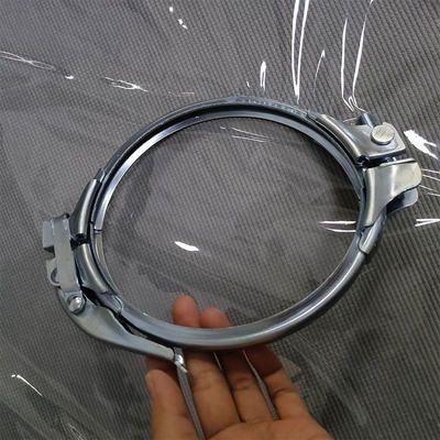 Duct Heavy Duty Pipe Clamps Quick Connect Pull Ring With EPDM