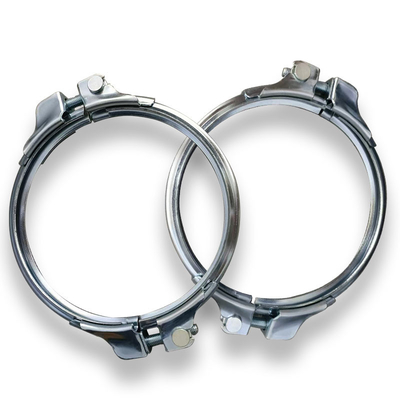 2.0mm Thinckness Clip Duct Clamp Heavy Duty Flange Duct Pipe Clamp With EPDM O Ring