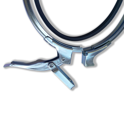 Carbon Steel or Stainless Steel304 Sturdy Hose Clamps with Normal Corrosion Resistance