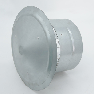 Fireplace Chimney Cap Galvanized Rain Cap Outdoor Stove Pipe Topper Mesh Chimney Flue Cover Vent Flue For Family Kitchen Cooking