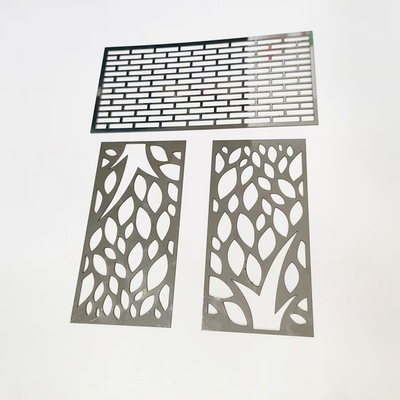 Decorative Laser Engraving Stainless Steel Models Laser Cut Pattern
