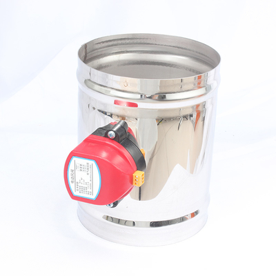 Stainless Steel Electric Air Damper 51-400mm for HVAC Zoning