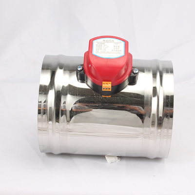 Stainless Steel Electric Air Damper 51-400mm for HVAC Zoning