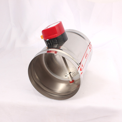 Stainless Steel Electric Air Damper 51-400mm for HVAC Zoning
