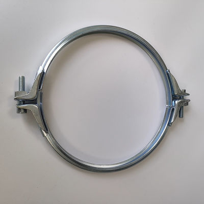 Two part Clamping Ring with butyl rubber sealing insert galvanized sheet Pull Ring Spannring