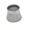Industrial Dust Collection Reducer , Galvanized Steel, Dust Extraction Pipe