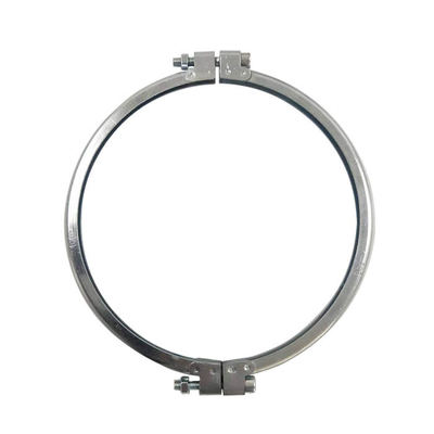 Galvanized Pipe M6 Bolt  Dust Collector Band Clamp 80MM-300MM