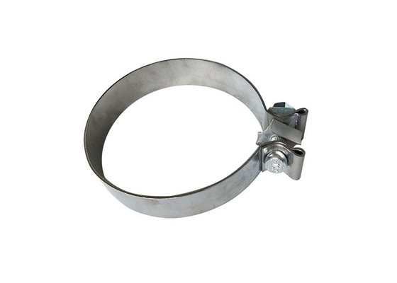 2.5inch 304 Stainless Steel Exhaust Barrel Clamp Automotive Spare Parts Customizable