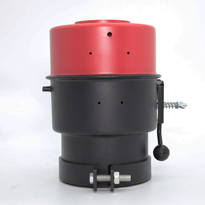 Sinotruk Truck Parts Fire Proof Cave Metal Stamping Parts 4 Inch With Pipe Clamp