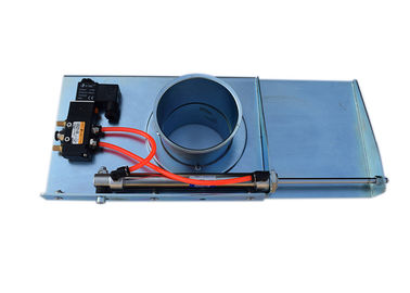 Dust Extraction System 80mm Hvac Duct Zone Dampers Pneumatic Sliding Damper